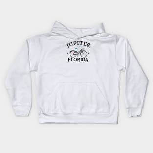 Jupiter, Florida Bicycle Kids Hoodie